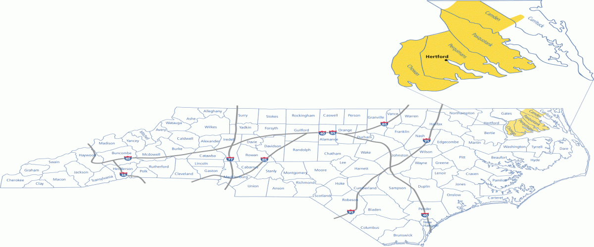 Albemarle EMC Service Territory